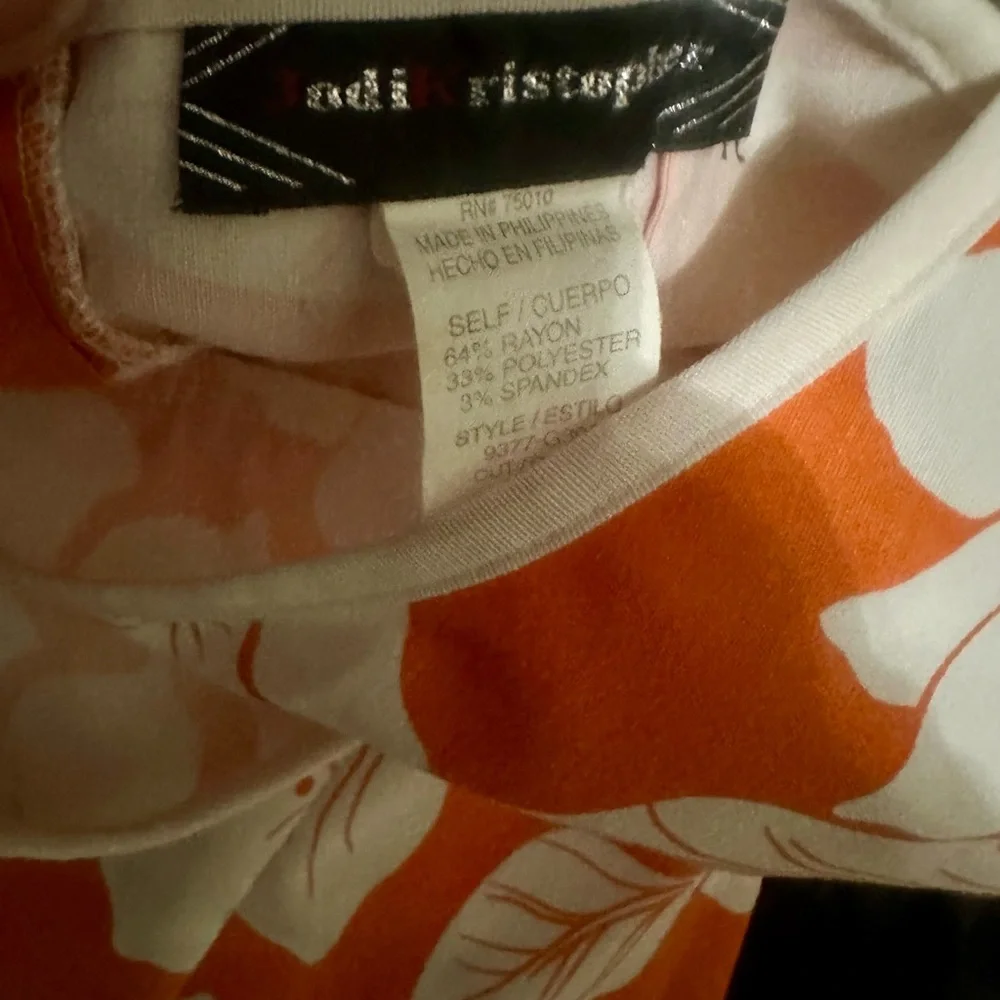 Jodi Kristopher Hibiscus Halter Dress - Picture 5 of 7